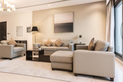 Premium 3BR Downtown Retreat with Pool & Iconic Burj Views, Dubaj (fotografie 5)