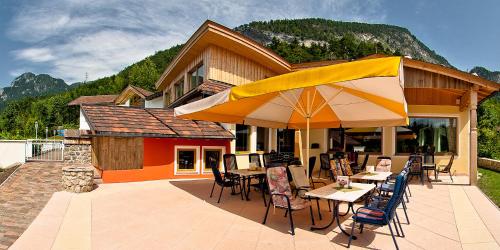 餐廳, Appartements Stadlerhof in 克拉姆薩赫