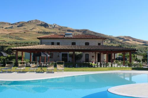 Viesnīcas āriene, Tenuta Lanza Il Mulino in Acquaviva Platani (Sicily)