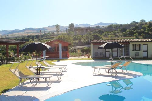 Viesnīcas āriene, Tenuta Lanza Il Mulino in Acquaviva Platani (Sicily)