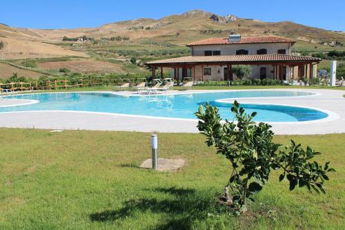 Viesnīcas āriene, Tenuta Lanza Il Mulino in Acquaviva Platani (Sicily)