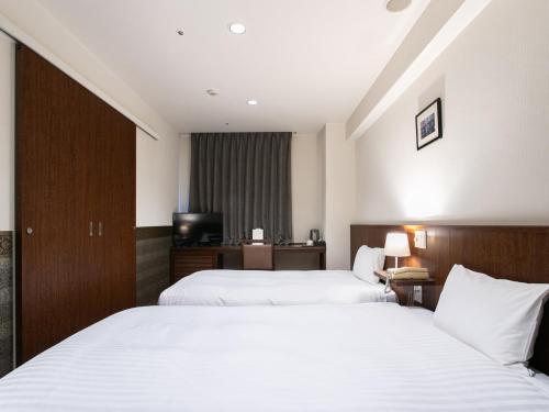 Superior Twin Room -Smoking room in Sutton Hotel Hakata City
