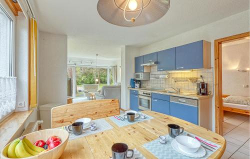 Køkken, Ferienwohnung Pruchten in Pruchten