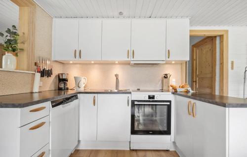 ห้องครัว, Awesome Home In Tarm With Sauna in สกาเวน