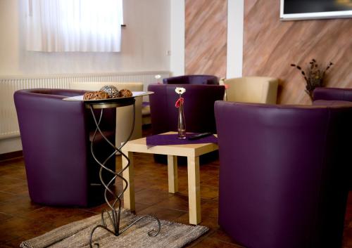 zonă comună salon/TV, Hotel Garni Goldene Traube in Bad Windsheim