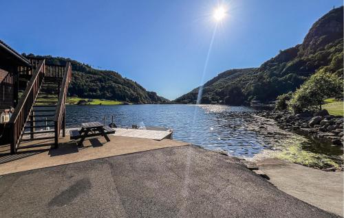 Utvendig, Cozy Home In Farsund With House Sea View in Farsund