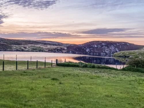 A szálláshely kívülről, Loch View in Crosbost