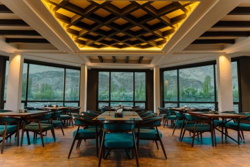 Ravintola, Cascade Resorts Ghawari, Gilgit-Baltistan in Khaplu
