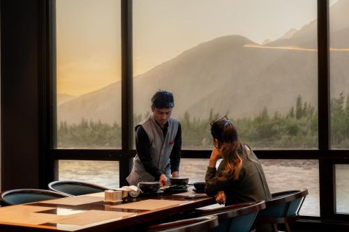 Ravintola, Cascade Resorts Ghawari, Gilgit-Baltistan in Khaplu