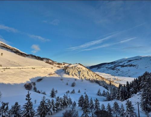 陽台/露台, Charming apartment Pescocostanzo in 佩斯科科斯坦佐