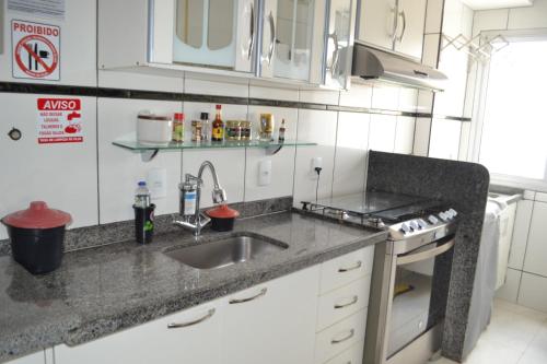 Kitchen, Apartamento Aquarius Residence in Termal