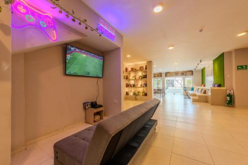 Zajednički dnevni boravak / prostorija s TV-om, Hostel Dorado Plaza Getsemaní (Hostel Dorado Plaza Getsemani) in Cartagena