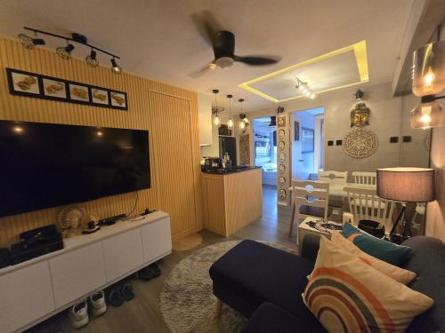 Zen Vibes Modern 2BR Asian Fusion Stay, Манила