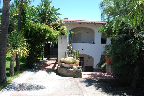 A szálláshely kívülről, Residence Villa Cristina in Chiaia