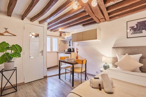 Elegant Studio Center of Paris