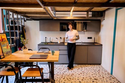 keuken, Madama Hostel & Bistrot in Milaan