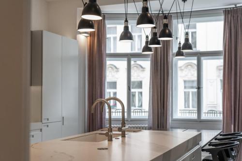 Luxury Old Town Penthouse w park, Praha (fotografie 8)
