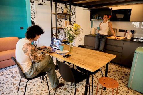 keuken, Madama Hostel & Bistrot in Milaan