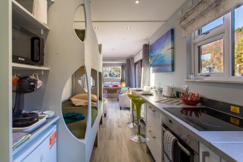 virtuve, Highland Retreats Cannich in Tomich