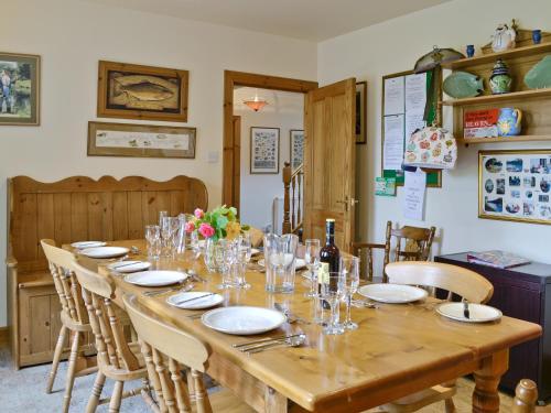 A szálláshely kívülről, Little Blackhall Lodge in Banchory