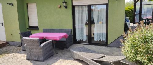 Balkons/terase, Landpension Zum Schweizerberg in Althuttendorf