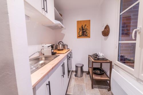 Kjøkken, Le Logis de la Voulzie in Provins