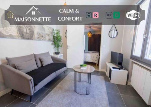Petite Maisonnette Cosy - Proche Gare Melun gîte à louer Le Mée-sur-Seine