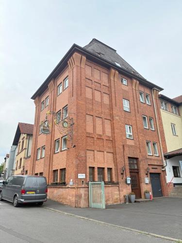 Unterkunft von außen, Altes Sudhaus in Aschaffenburg