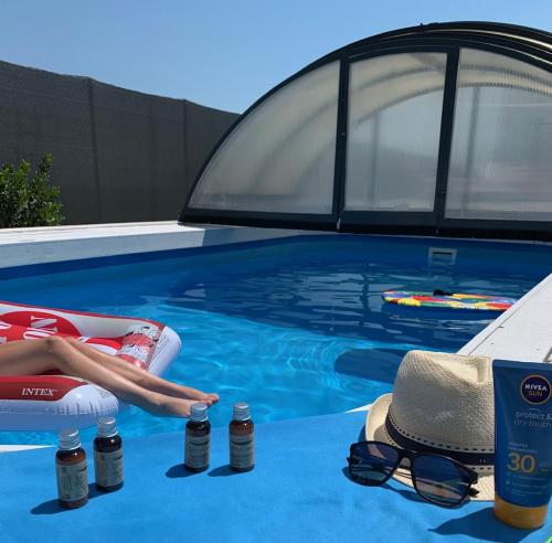Úszómedence, Balatonszabadi Privát Apartman (Balatonszabadi Privat Apartman) in Balatonszabadi