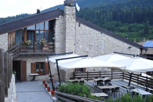 Viesnīcas āriene, B&B Gardumo in Ronzo Chienis