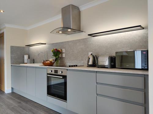 廚房, Barra Cottage in 巴拉區里斯