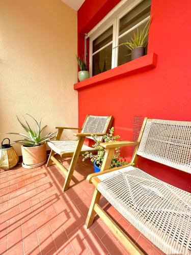 balcon/terrasse, Superbe 4 couchages avec terrasse - Clim - 50m de la mer in Agay