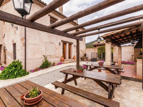 Kert, 17th century farmhouse in Bages, near Montserrat in Castellfullit del Boix