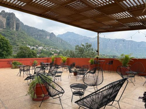 La Pirámide del Tepozteco in Tepoztlán, Mexico