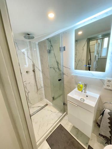 ฝักบัว, Voll ausgestattetes Apartment in der Au in ออทโทบรูนน์