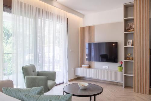 D Star - New Luxury Apartment with Big Balcony Bay View, Risan (fotografie 8)