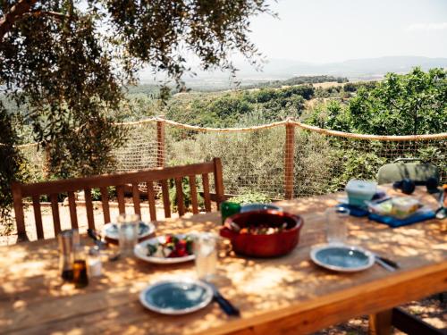 餐廳, Stargazer - Glamping Maremma, Toscana in 羅卡斯特拉達