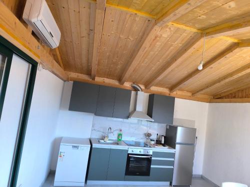 virtuve, Room 'Šima' with private bathroom and free air-conditioned summer kitchen (Room 'Sima' with private bathroom and free air-conditioned summer kitchen) in Banja