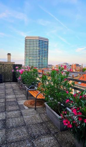 Studio penthouse lumineux avec grande terrasse de 40m2, Брюссель (фото 2)