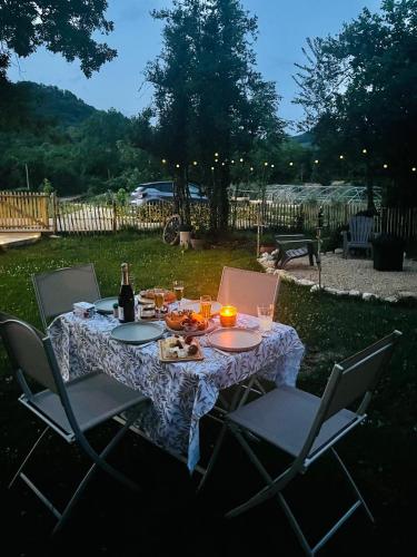 Iekārtas, Country Cottage & Spa in Challes-la-Montagne