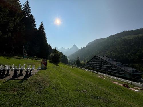 Cozy appartement style chalet in Torgona