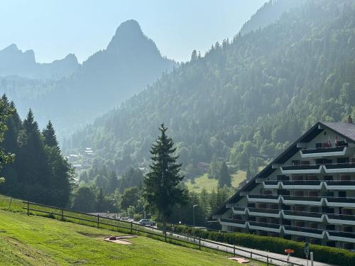 Cozy appartement style chalet in Torgona