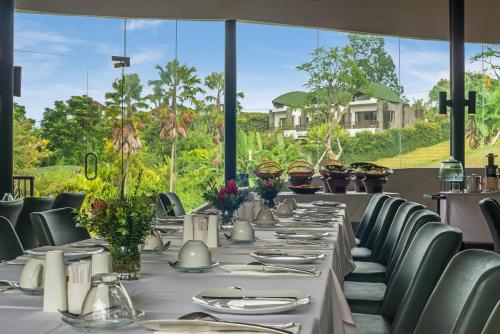 Restaurant, De Moksha Eco Friendly Boutique Resort in Tanah Lot