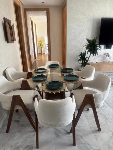 CASABLANCA BORD dE MER A 200 m DE LA PLAGE Appartement Haut de gamme 2 Chambres avec 2 Salles de bai in Al Fida