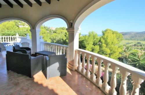 Erkély/terasz, Casa Dermos in Muntanya de la Sella