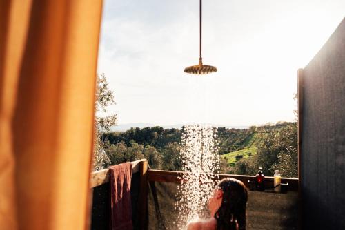 淋浴間, Tepee - Glamping Maremma, Toscana in 羅卡斯特拉達