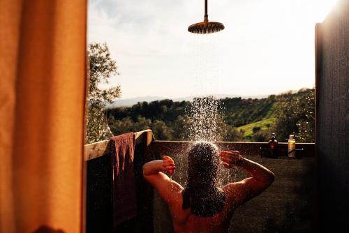 浴室, Tepee - Glamping Maremma, Toscana in 羅卡斯特拉達