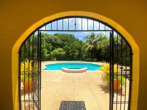 Garden, Casa Rojas Villa in Crown Point