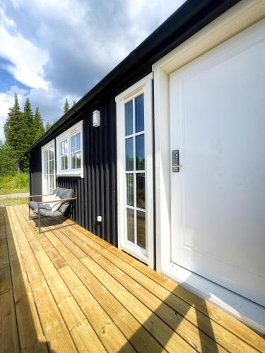 Balkons/terase, Mysig, Prisvärd Stuga i Borgafjäll - Borgaporten (Mysig, Prisvard Stuga i Borgafjall - Borgaporten) in Borgafjall