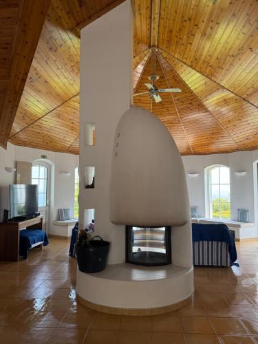 ห้องส่วนกลางสำหรับนั่งเล่น/ดูทีวี, Villa Ferreirinha in คาเวย์รา